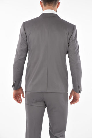 abito tre pezzi con gilet CERIM.ACADEMY uno spacco revers a lancia