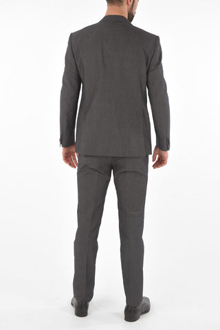 cotton and flax side vents ACADEMY 2-button suit