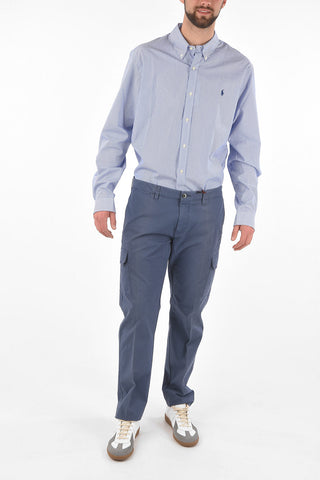 ID Belt Loop Cotton Cargo Pants