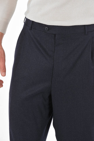 Virgin Wool Double Pleat MASTER Pants