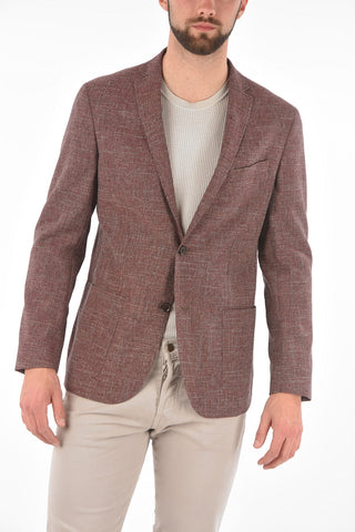 CC COLLECTION side vents notch lapel patch pocket RIGHT blazer