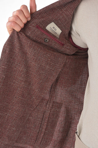 CC COLLECTION side vents notch lapel patch pocket RIGHT blazer