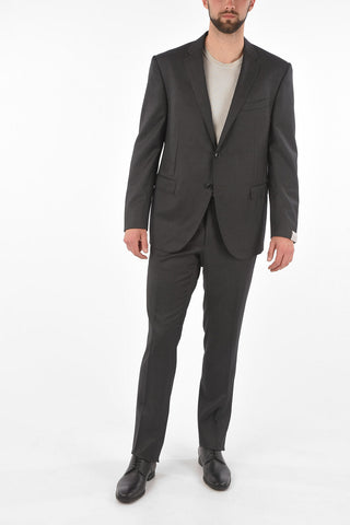 Pin Check ACADEMY Virgin Wool Suit