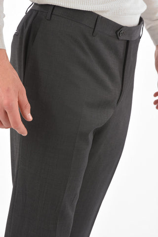Pin Check ACADEMY Virgin Wool Suit