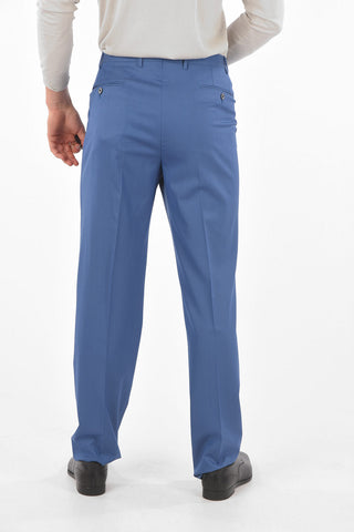  FLAWLESS Virgin-wool LEADER Suit in Herringbone Motif
