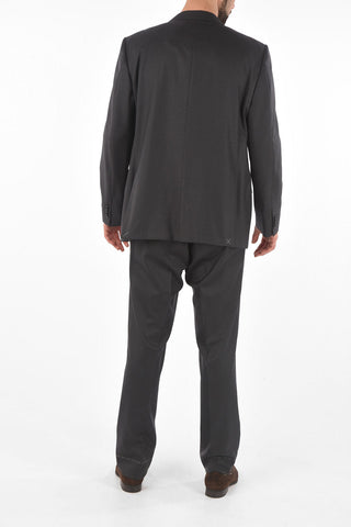 Super 160'S Extra-Fine Virgin Wool Suit MANTUA with Flap Pockets