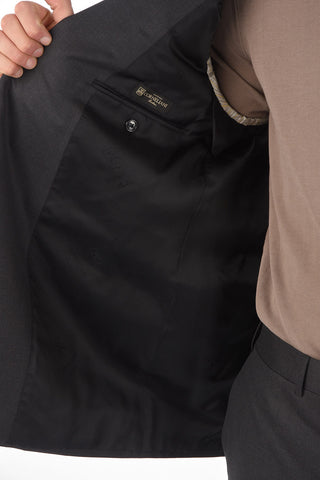Super 160'S Extra-Fine Virgin Wool Suit MANTUA with Flap Pockets