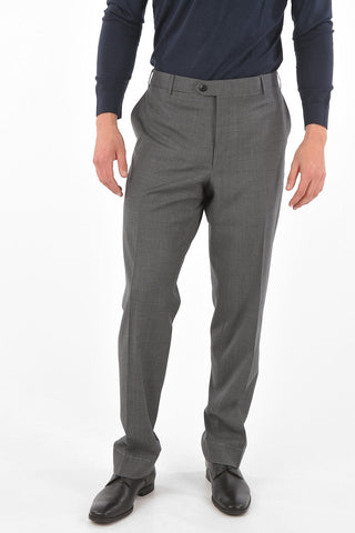 Houndstooth Virgin Wool MANTUA Pants