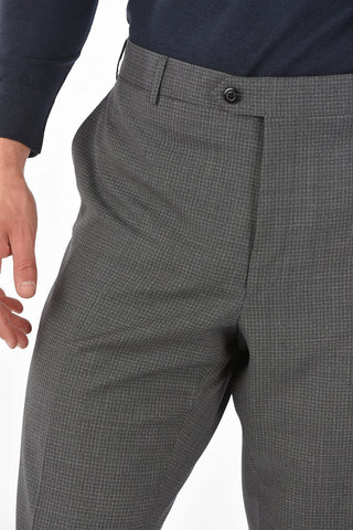 Houndstooth Virgin Wool MANTUA Pants