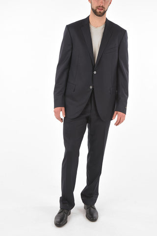 Super 160'S Extrafine Virgin Wool ACADEMY Suit with Flap Pockets