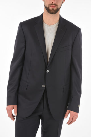 Super 160'S Extrafine Virgin Wool ACADEMY Suit with Flap Pockets