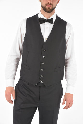 lurex center vent 3 piece waistcoat CERIM.LEADER suit