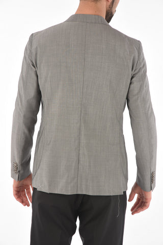 CC COLLECTION side vents peak lapel REWARD 2-button blazer