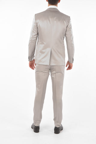 center vent peak lapel CERIM.ACADEMY 3 piece waistcoat suit