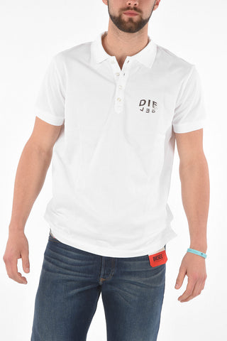 pique' 4 buttons T-RANDY-NEW-A2 polo shirt with logo
