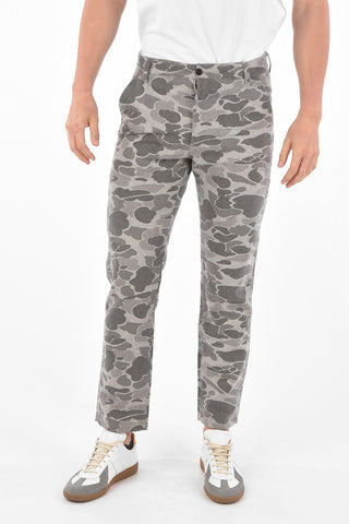 Virgin Wool Camouflage Pants