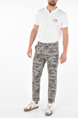 Virgin Wool Camouflage Pants