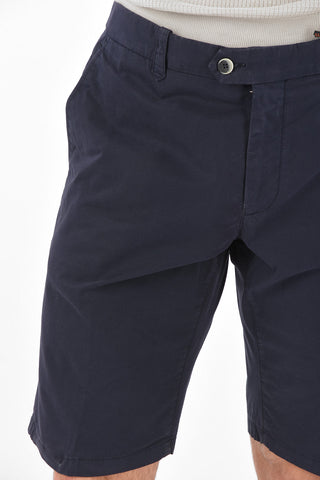 6-pocket Shorts with Mid Rise
