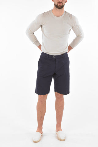 6-pocket Shorts with Mid Rise
