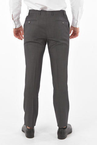 peak lapel CERIM.LEADER 3 piece waistcoat suit