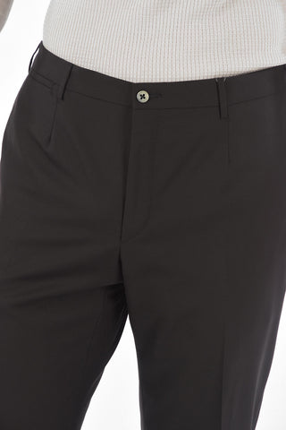 Multipocket LEADER Virgin Wool Pants with Belt Loops