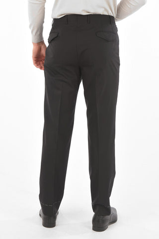 Multipocket LEADER Virgin Wool Pants with Belt Loops