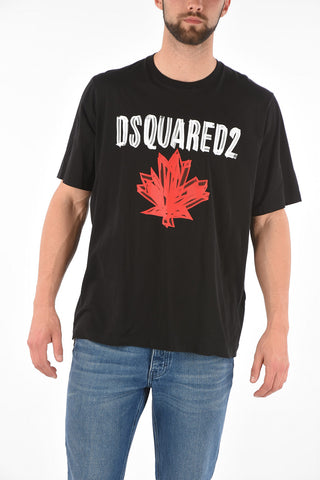 Printed SLOUCH FIT T-shirt