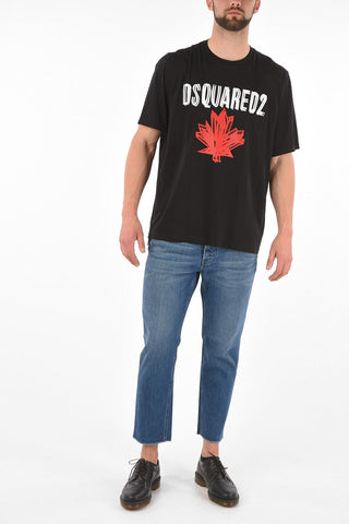 Printed SLOUCH FIT T-shirt