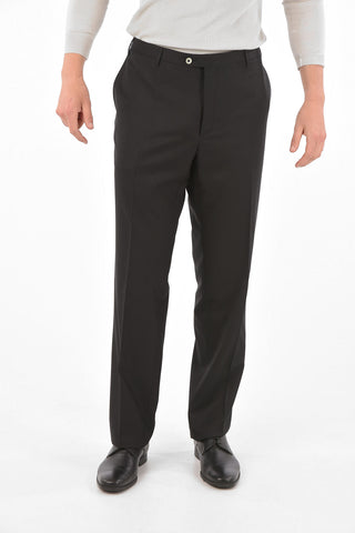 Pantaloni LEADER in Lana Vergine con 4 Tasche