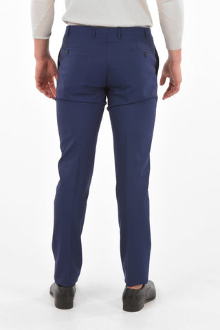 CC COLLECTION pantaloni RESET in lana vergine