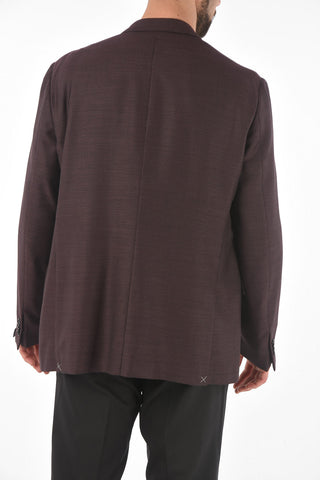 Flap Pocket GATE Bird's Eye Blazer