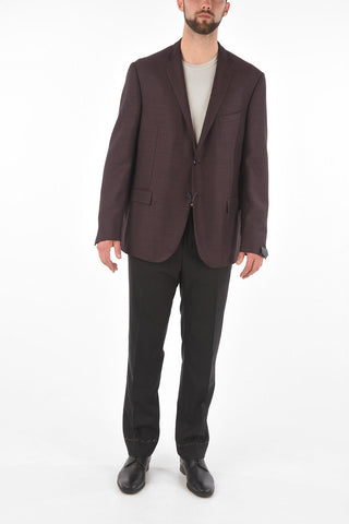Flap Pocket GATE Bird's Eye Blazer