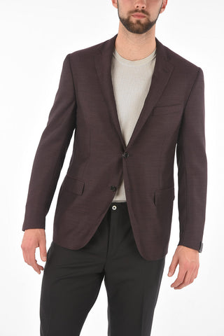 Flap Pocket GATE Bird's Eye Blazer