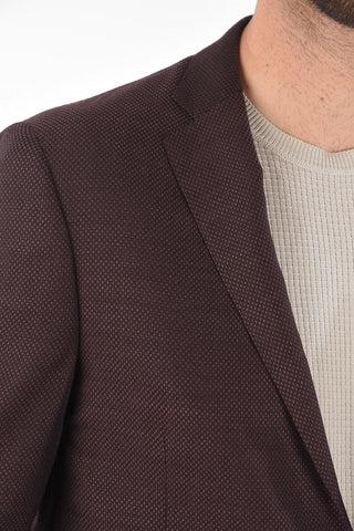 Flap Pocket GATE Bird's Eye Blazer