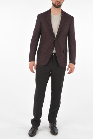 Flap Pocket GATE Bird's Eye Blazer