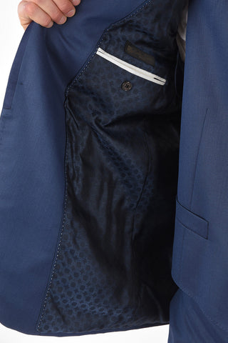 center vent notch lapel CERIM.ACADEMY 3 piece waistcoat suit
