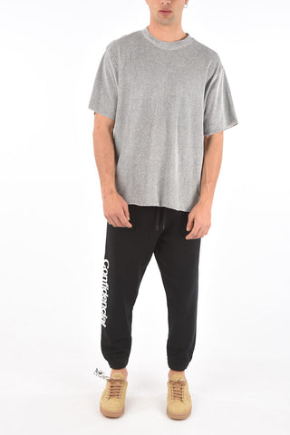 chenille BRANDO crew-neck t-shirt