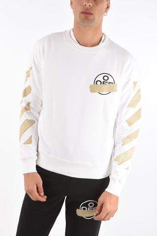 crew-neck TAPE ARROWS sweatshirt