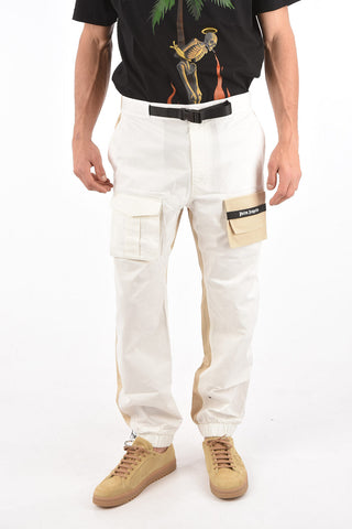 pantaloni cosy bicolore