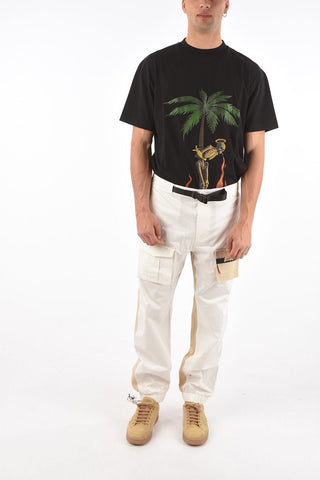 pantaloni cosy bicolore