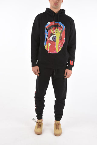 front printed EYE hoodie
