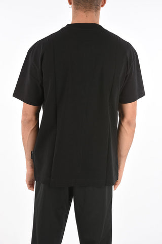 gekos printed crew-neck t-shirt