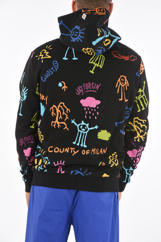 printed hoodie