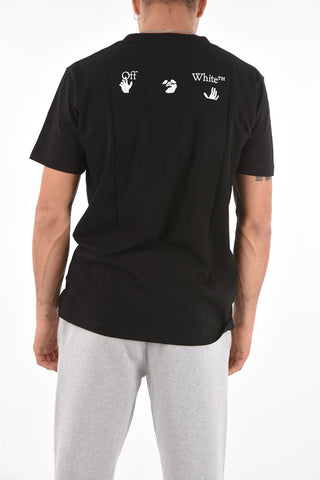 logo contrasting BIG OW crew-neck t-shirt
