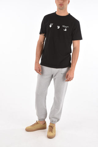 logo contrasting BIG OW crew-neck t-shirt