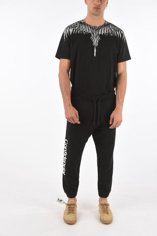 drawstring waist slim fit CONFIDENCIAL joggers