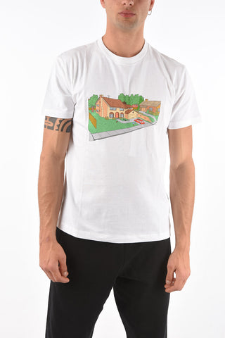T-shirt girocollo ARCHITECTURE skinny fit
