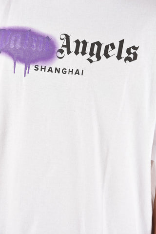 logo contrasting SHANGHAI SPRAYED T-shirt