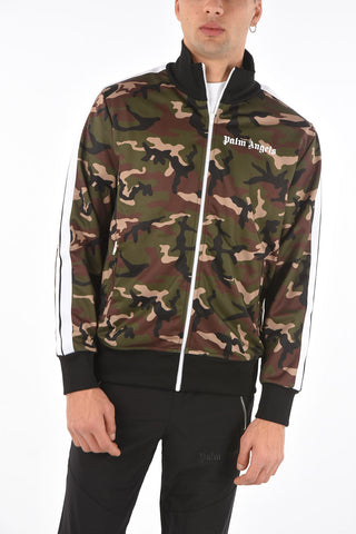 felpa track CLASSIC camouflage con bande laterali a contrasto