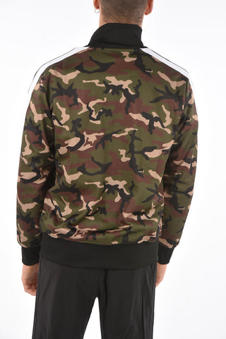 felpa track CLASSIC camouflage con bande laterali a contrasto